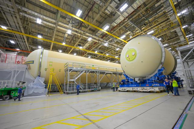 NASA image: CS3 Liquid Oxygen Tank Moves to Next Phase of Production